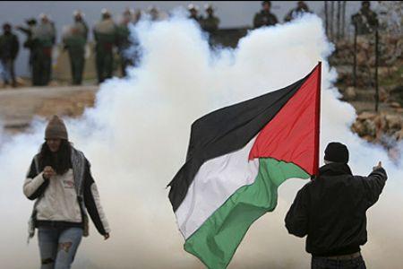 Israel reprime manifestación pacífica de palestinos